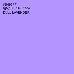 #B495FF - Dull Lavender Color Image